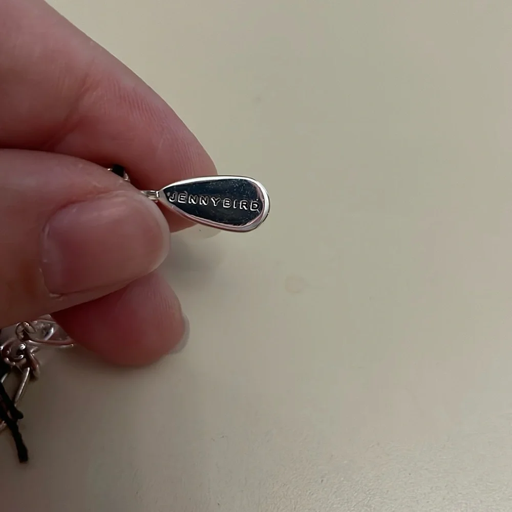 JENNY BIRD NWT Adjustable Silver Necklace - Picture 7 of 14